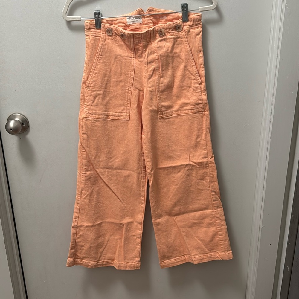 Pilcro Wide Leg Crop Pant